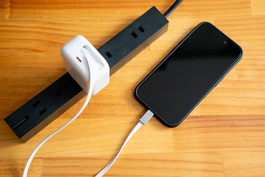 スマホ充電