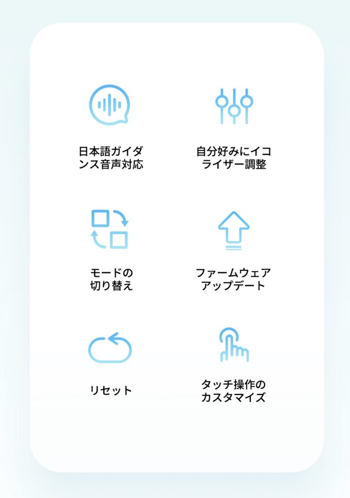 アプリでできること